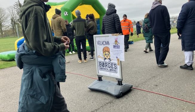 Børges Børnehjørne på Nord Energi Arena er populær. Foto: Palle W. Nielsen