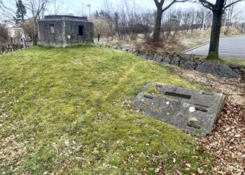 Mon der er beskyttelesesrum her ved Frederikshavnsvej i Hjørring? Foto. Palle W. Nielsen