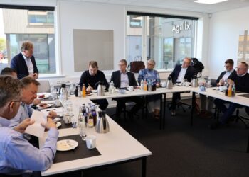 Formand for Agillix, Carl Chr. Pedersen, havde flere pointer om bureaukrati og regelforenkling til ministerens blok.