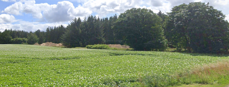 Området med Astrup Grundvandspark og Kildeplads. Privatfoto.