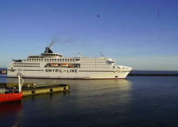 Smyril Lines færge Norröna. Foto: Hirtshals Havn.