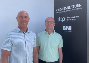 Morten Madsen og  Bent Kongerslev Nielsen.