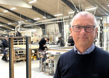 Direktør Kaj Bundgaard fra Krone Vinduer. Foto: Claus Dindler.