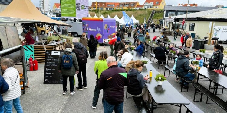 Street food på Marina Cantina var en stor succes på Naturmødet 2025. Foto (arkiv): Niels Skipper.