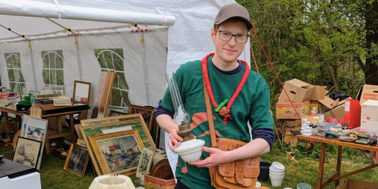 KFUM spejderne i Mosbjerg afholder kæmpe loppemarked. Arkivfoto.