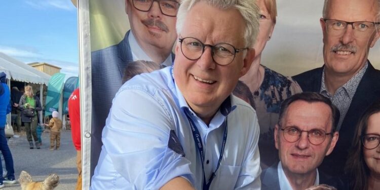 Hjørring Kommunes borgmester Søren Smalbro, som her ses ved Naturmødet 2025 i Hirtshals. Foto: Privat..