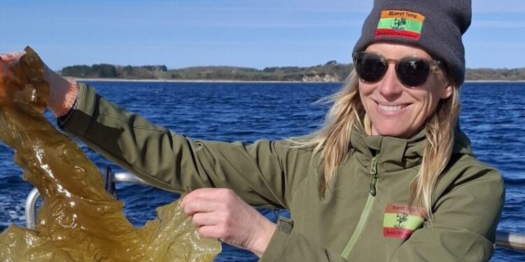 Louise Windelboe står bag Blæret Tang. Foto: Verdens Bedste Fødevarer.