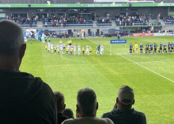 Der er stadig udsigt til NordicBet Ligaen på Nord Energi Arena i Hjørring. Foto: Palle W. Nielsen