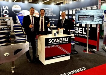 Scanbelt i Frankfurt på IFFA, som er verdens førende messe for kød- og proteinteknologi. Privatfoto