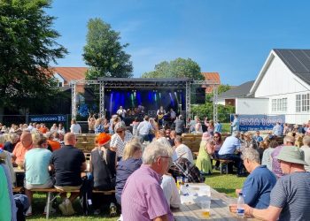 Musik i Martins Have. Foto: Jesper Kjærgaard