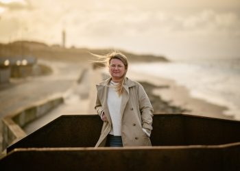 Mai-Britt Beith er socialdemokratisk borgmesterkandidat ved KV25 i Hjørring Kommune. Foto: Aage Møller-Pedersen.