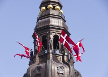 Grundlovsdag fejres naturligvis også på Christiansborg. Foto: Olafur Steinar Rye Gestsson.