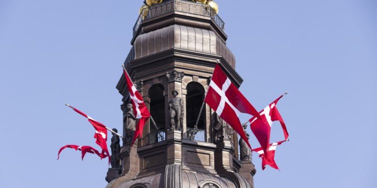 Grundlovsdag fejres naturligvis også på Christiansborg. Foto: Olafur Steinar Rye Gestsson.