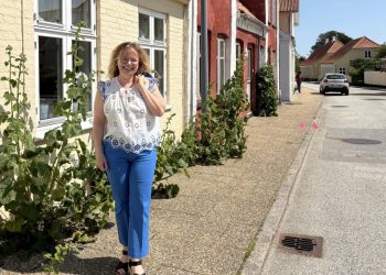 Anne Mette i Sæby. Foto: Toppen af Danmark.