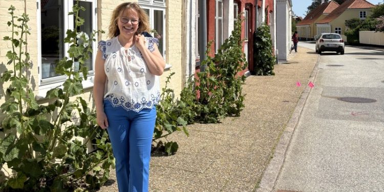 Anne Mette i Sæby. Foto: Toppen af Danmark.