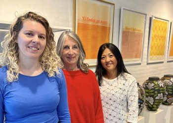 Tinna Holmager Olsen, Dorte Friis og Inger Marie Strandli Skøttrup. Foto: Business Hjørring.