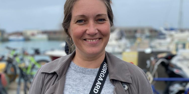 Gry Bruun Nielsen er kontaktperson for MGP hos HH80 i Hirtshals Idrætscenter. Foto: Arkiv.