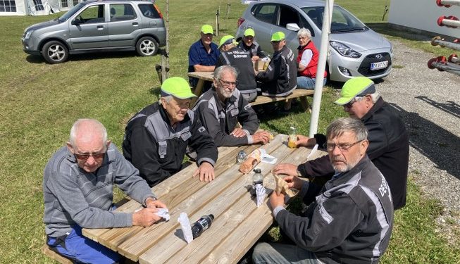 De Grå Mænd fra Bjergby er en gruppe pensionerede håndværkere og handy-men. Foto: Palle W. Nielsen