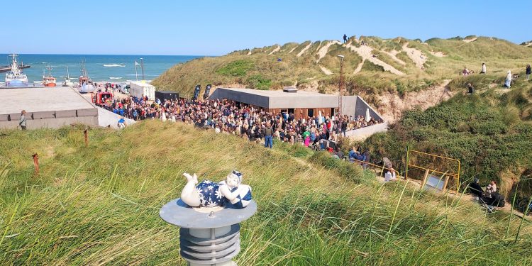 De Maritime Huse ved Løkken Moleleje. Foto: Arkiv.