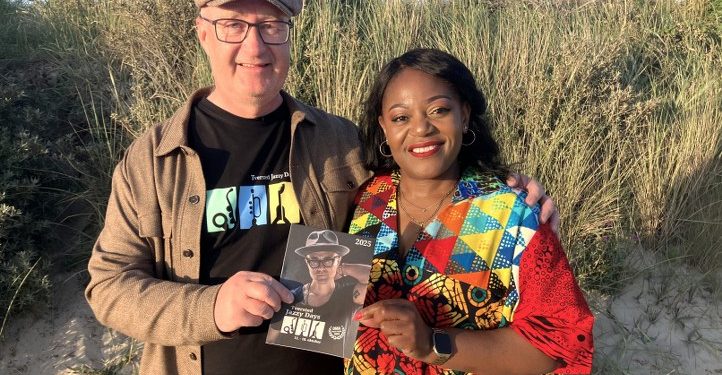 Miriam Mandipira og Niels Ole Sørensen lørdag i Tversted. Foto: Palle W. Nielsen