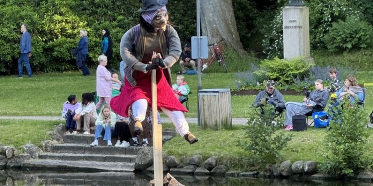 Sankt Hans i Svanelunden. Foto: Privat.