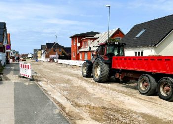 Søndergade i Hirtshals. Foto: Hjørring Vandselskab.