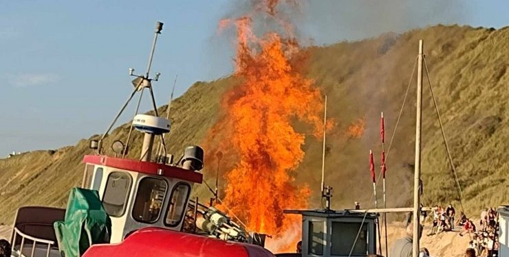 Sankthansaften i Lønstrup begynder klokken 20. Privatfoto