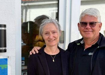 Brian Pedersen driver sammen med sin hustru Lizzy Hjørring Kro.