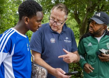 Frank Petersen ved Dana Cup i Hjørring 2025. Foto: Hans Ravn.