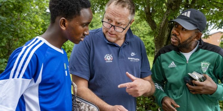 Frank Petersen ved Dana Cup i Hjørring 2025. Foto: Hans Ravn.