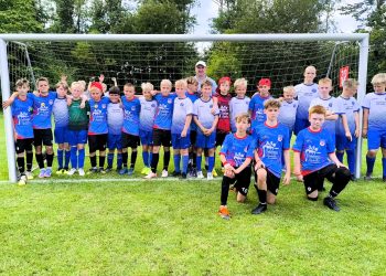 Fodboldheltene fra Team Horne Hirtshals. Foto: HB.