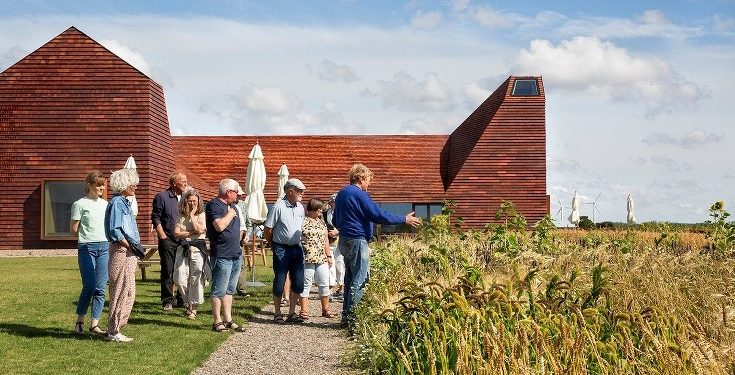 Lørdag den 5. juli klokken 12.30 kan du komme med på en helt særlig rundvisning og markvandring i Kornets Have syd for Hjørring. Pressefoto