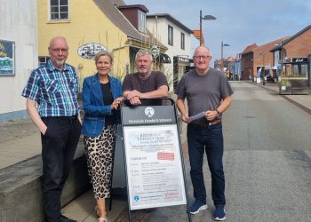 Teamet bag træffet: Tommy Høj, Laila Zielke, Claus Olsen og Per Martensen.