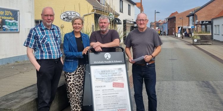 Teamet bag træffet: Tommy Høj, Laila Zielke, Claus Olsen og Per Martensen.