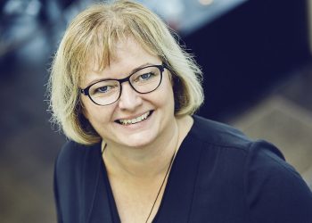 Birgitte Pedersen, fejre sit 30-års jubilæum hos HjulmandKaptain. Foto: Privat.