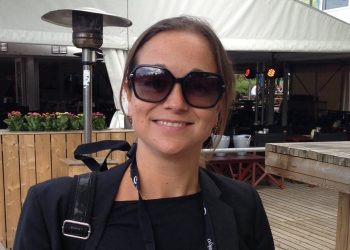 Jubilaren Britt Mejer Christensen. Foto: Privat.