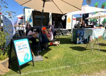 Hjørring Kommunes klimavogn på Hjørring Dyrskue 2025. Arkivfoto: Palle W. Nielsen