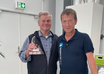 Anders Kruse Jensen og Ole Kjærsgaard Nielsen. Foto: Nordsøen Oceanarium.
