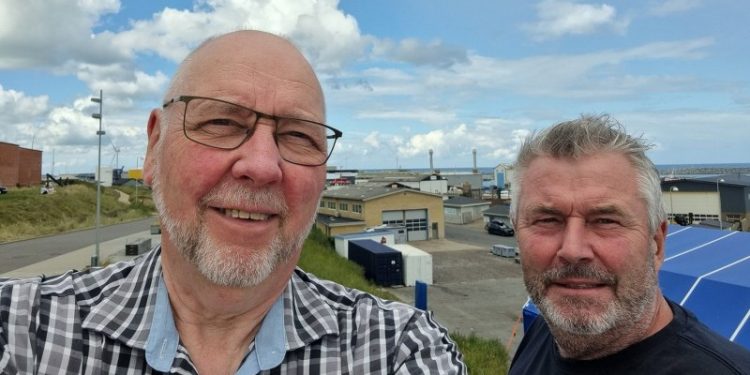 Tovholderne Tommy Høj og Claus Olsen. Foto: Privat.