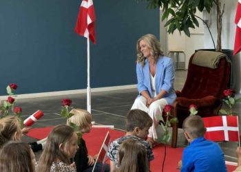 Janni Dalsager Pihl kan i dag fejre 25 år i den danske folkeskole hos Hjørring Kommune. Foto: Niels Skipper.