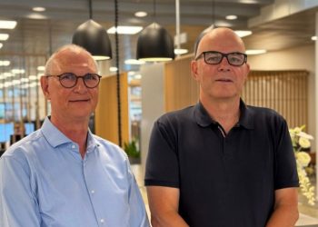 Jens Justsen og John Jensen. Foto: Spar Nord.