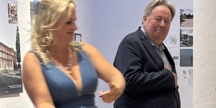 Sopranen Nickie Johansson og pianisten Ulrich Stærk. Foto: Privat.