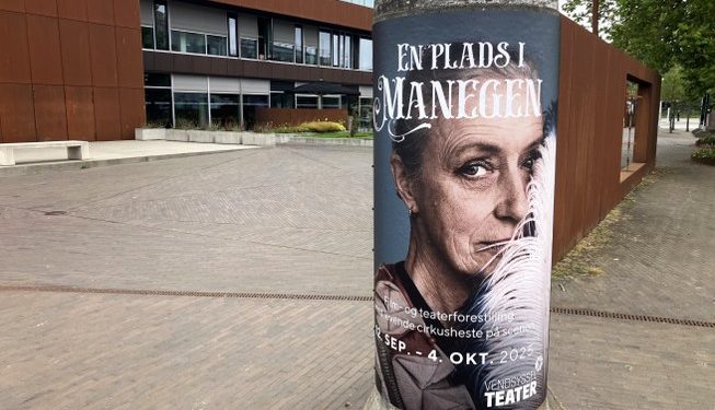 "En plads i manegen" spiller på Vendsyssel Teater 12. september ril 4. oktober. Foto: Palle W. Nielsen