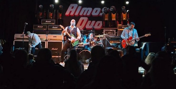 Almost Quo leverer flotte udgaver af de fede numre fra Status Quo. Pressefoto