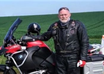 Frank Spolum er et kendt og vellidt ansigt hos motorcykel-folket i Vendsyssel. Privatfoto