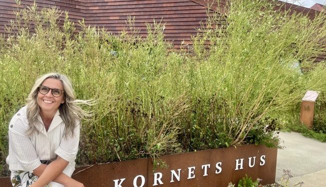 Rikke Ejsenhardt glæder sig helt vildt til jobbet som direktør i Kornets Hus. Pressefoto