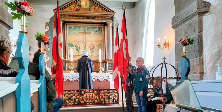 De fem Kirkers Høstgudstjeneste og Høstfest blev i år afholdt i Hørmested.