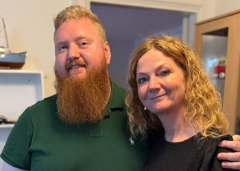 Daniel og Betina D. Jensen. Foto: Privat.