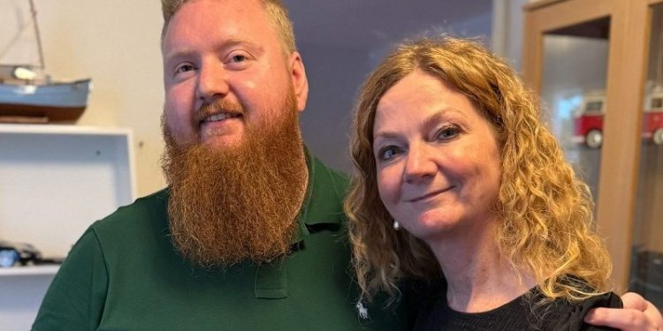 Daniel og Betina D. Jensen. Foto: Privat.