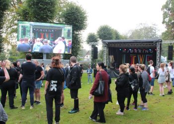 Eventet Hjørring Live for de unge starter og slutter i Christians Gave. Er det nok til at holde på de unge? Foto: Arkiv.